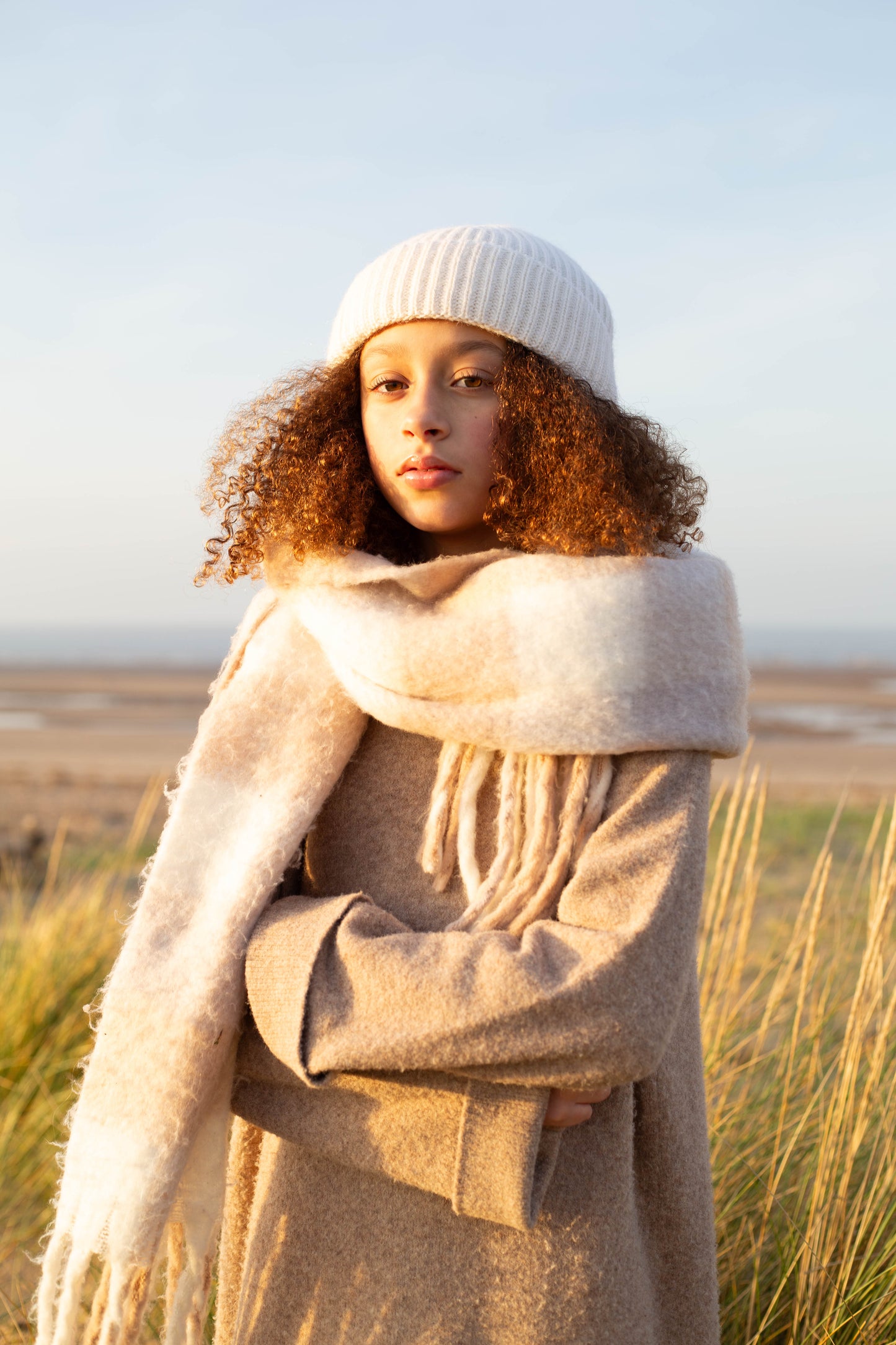 Fisherman Beanie - Ecru