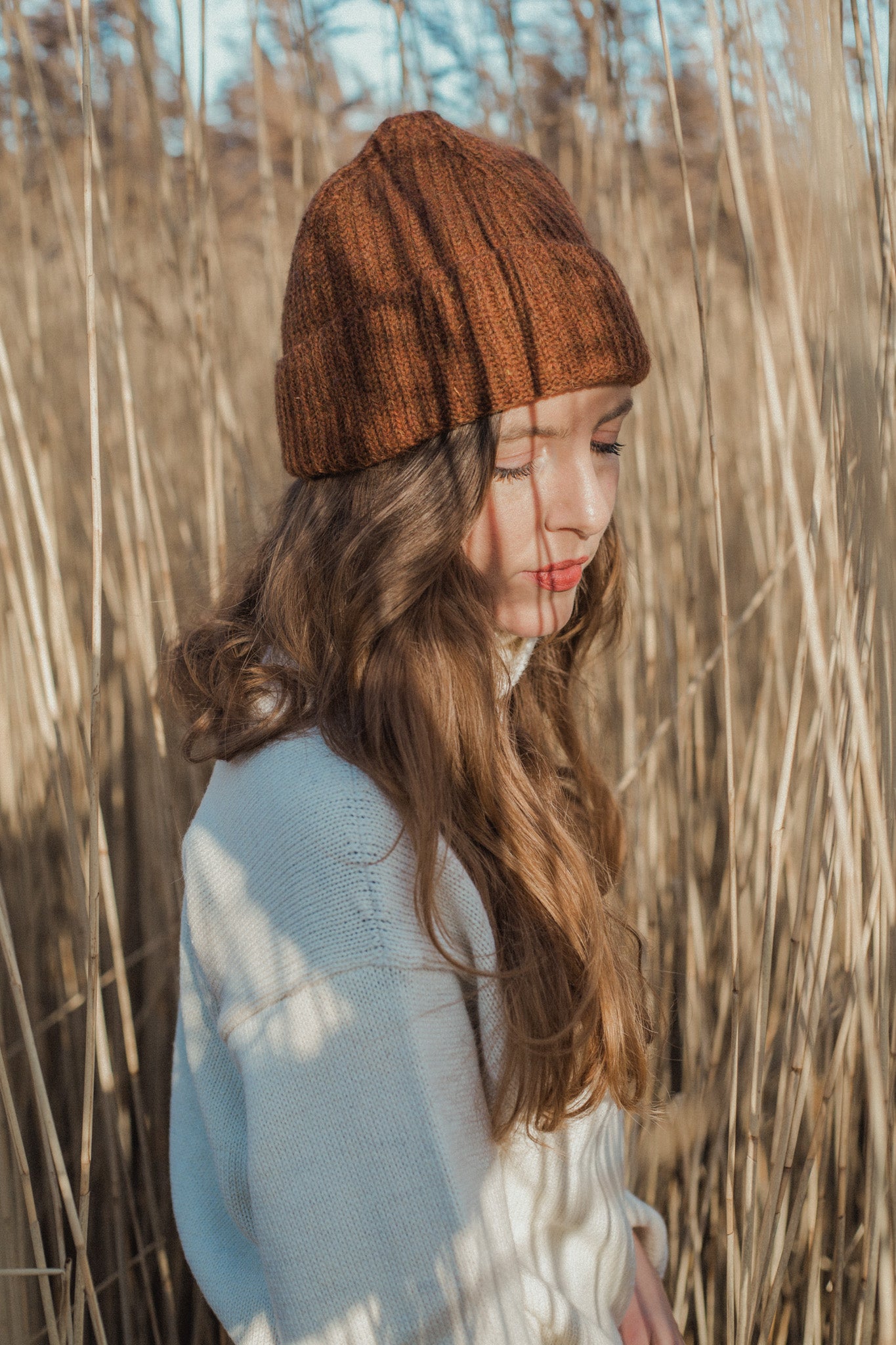 Fisherman Beanie - Cinammon